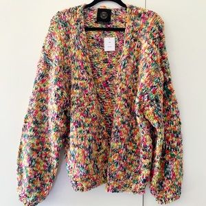 Urban Outfitters Confetter Multicolor Cardigan